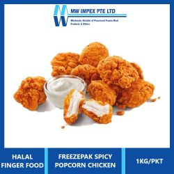 Freezepak Spicy Popcorn Chicken(1kg/pkt) 