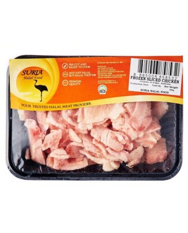 SURIA Sliced Chicken/Ayam Sliced (300g/tray)