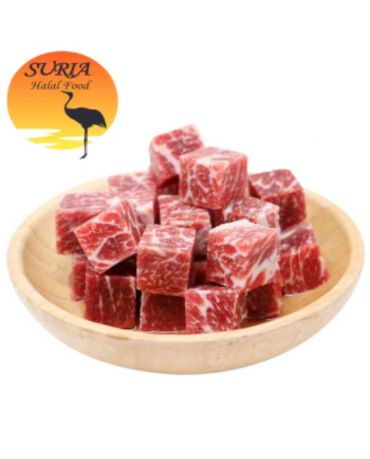 SURIA Beef Shin Cubes (12pcs/kg, 1kg/pkt) 